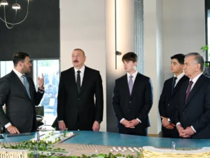 Azərbaycan və Özbəkistan prezidentləri “Sea Breeze” istirahət mərkəzində olublar