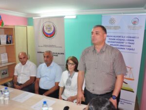 “İnsan alveri ilə mübarizə insan hüquqlarının müdafiəsidir “ adlı İctimai maarifləndirmə tədbiri keçirilib