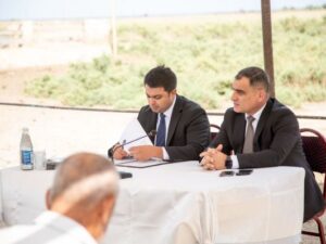 Neftçalanın icra başçısı səyyar görüş keçirib