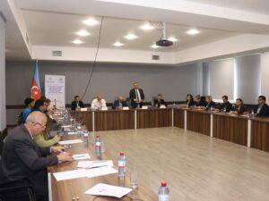 “İnsan alveri ilə mübarizə insan hüquqlarının müdafiəsidir” İctimai maarifləndirmə kompaniyasının təşkili adlı layihənin yekun nəticələri ilə bağlı Dəyirmi Masa keçirildi