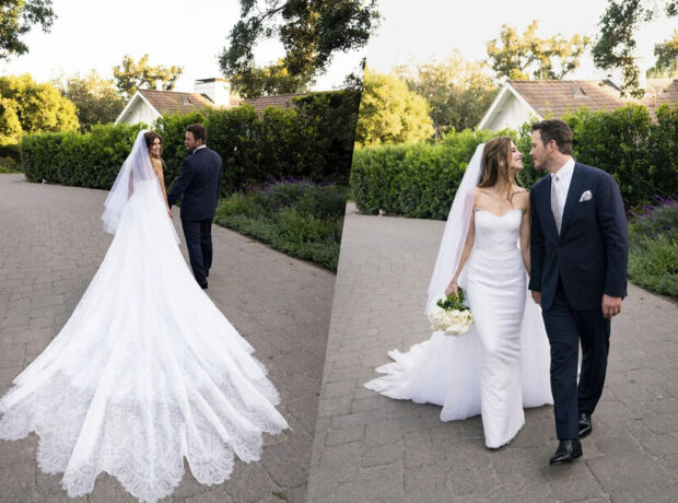 Şvartseneggerin qızı Armani gəlinlik paltarını nümayiş etdirib Şvartseneggerin qızı Armani gəlinlik paltarını nümayiş etdirib