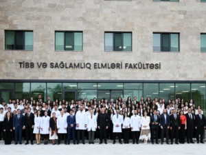 İlham Əliyev Qarabağ Universitetinin Klinikası binasının və tədris korpusunun açılışında iştirak edib