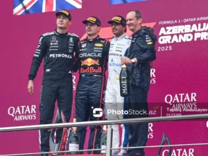 “Formula-1” üzrə Azərbaycan Qran-prisinin qalibləri mükafatlandırıldılar