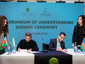 Azərbaycan və Qazaxıstan arasında qolf körpüsü quruldu