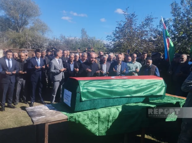Neftçalada Birinci Qarabağ müharibəsinin itkin-şəhidi Teymur Allahverdiyev dəfn edilib Neftçalada Birinci Qarabağ müharibəsinin itkin-şəhidi Teymur Allahverdiyev dəfn edilib