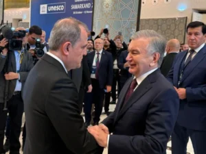 Ceyhun Bayramov Özbəkistan Prezidenti ilə görüşüb Ceyhun Bayramov Özbəkistan Prezidenti ilə görüşüb