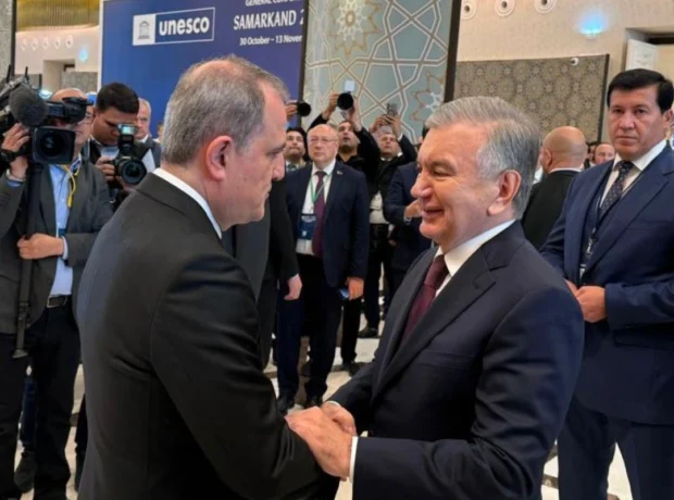 Ceyhun Bayramov Özbəkistan Prezidenti ilə görüşüb Ceyhun Bayramov Özbəkistan Prezidenti ilə görüşüb