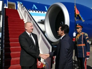 Prezident İlham Əliyev Misirə işgüzar səfərə gedib