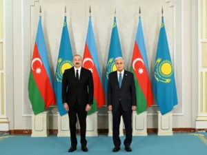 İlham Əliyev Kasım-Jomart Tokayevə məktub göndərib İlham Əliyev Kasım-Jomart Tokayevə məktub göndərib