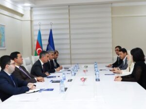 Elnur Bağırov “Azerbaijan Coca-Cola Bottlers” MMC-nin baş direktoru ilə görüşüb