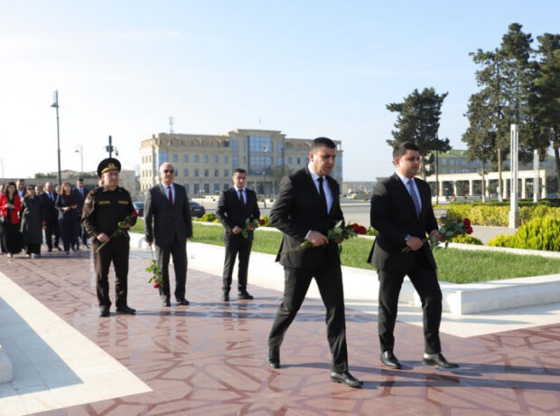 Neftçalada YAP-ın 33 illiyi qeyd olundu Neftçalada YAP-ın 33 illiyi qeyd olundu