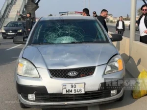 Bakı-Quba yolunda avtomobilin vurduğu piyada həlak olub