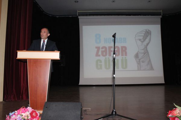 Ordubadda 8 Noyabr – Zəfər Günü ilə bağlı tədbir keçirilib Ordubadda 8 Noyabr – Zəfər Günü ilə bağlı tədbir keçirilib