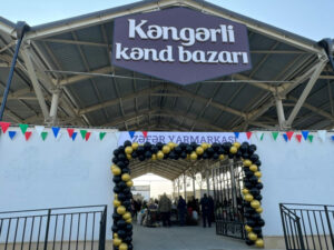Ağdamın Kəngərli kəndində bazarın açılışı olub, Zəfər yarmarkası keçirilib Ağdamın Kəngərli kəndində bazarın açılışı olub, Zəfər yarmarkası keçirilib