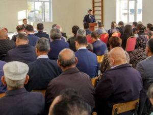 Neftçalanın icra başçısı səyyar görüş keçirib Neftçalanın icra başçısı səyyar görüş keçirib