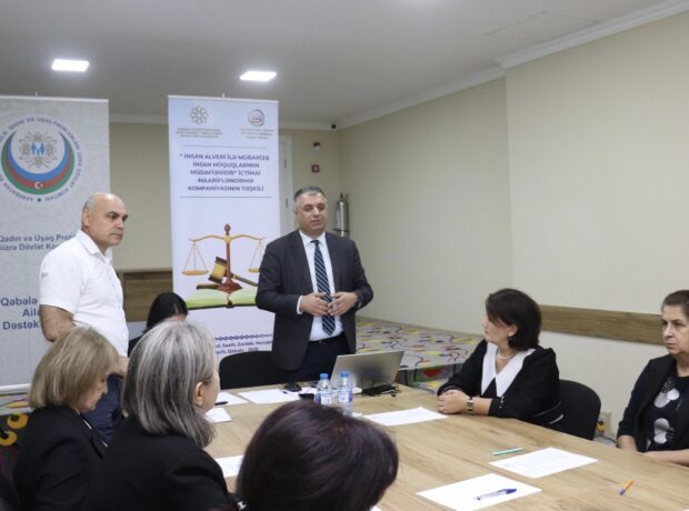 Qəbələdə “İnsan alveri ilə mübarizə insan hüquqlarının müdafiəsidir “ adlı İctimai maarifləndirmə tədbiri keçirilib Qəbələdə “İnsan alveri ilə mübarizə insan hüquqlarının müdafiəsidir “ adlı İctimai maarifləndirmə tədbiri keçirilib