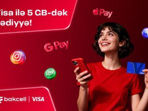 “Bakcell” və “Visa” tərəfdaşlığa başlayır “Bakcell” və “Visa” tərəfdaşlığa başlayır