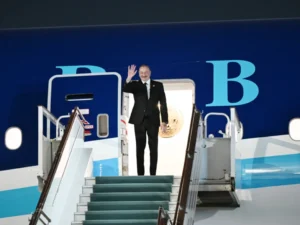 Prezident İlham Əliyevin Özbəkistana səfəri başa çatıb Prezident İlham Əliyevin Özbəkistana səfəri başa çatıb