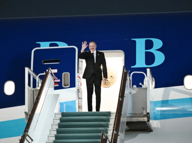 Prezident İlham Əliyevin Özbəkistana səfəri başa çatıb Prezident İlham Əliyevin Özbəkistana səfəri başa çatıb