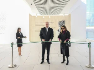 Bakıda Zəfər Muzeyinin açılışı olub