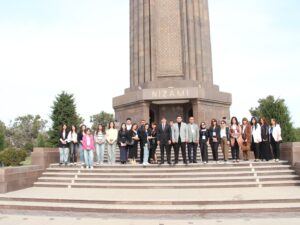 Gəncə şəhərində “Gənc Mədəniyyət İşçilərinin I Mübadilə Proqramı: İnkişaf və Strateji Planlama” layihəsi çərçivəsində ekskursiya və şəbəkələşmə görüşləri keçirilib Gəncə şəhərində “Gənc Mədəniyyət İşçilərinin I Mübadilə Proqramı: İnkişaf və Strateji Planlama” layihəsi çərçivəsində ekskursiya və şəbəkələşmə görüşləri keçirilib