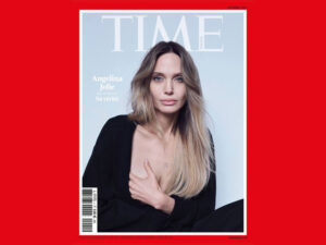 Ancelina Coli ilk dəfə çapıqlarını göstərdi Ancelina Coli ilk dəfə çapıqlarını göstərdi