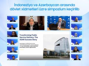 İndoneziya və Azərbaycan arasında dövlət xidmətləri üzrə simpozium keçirilib