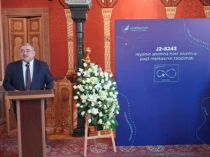 AZAL-ın Qazaxıstanda qəzaya uğrayan təyyarəsinə həsr olunmuş poçt markası buraxılıb