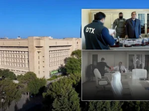 DTX tərəfindən saxlanılan sabiq icra başçısı rüşvəti belə yığıb – VİDEO DTX tərəfindən saxlanılan sabiq icra başçısı rüşvəti belə yığıb – VİDEO