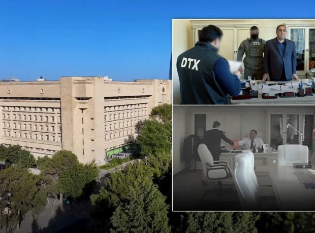 DTX tərəfindən saxlanılan sabiq icra başçısı rüşvəti belə yığıb – VİDEO DTX tərəfindən saxlanılan sabiq icra başçısı rüşvəti belə yığıb – VİDEO