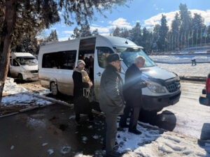 İlk köç karvanı Xankəndi şəhərinə çatdı