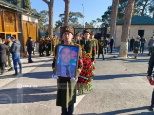 Milli Qəhrəman Şahin Tağıyev dəfn edilib