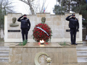 Neftçalada 20 Yanvar şəhidlərinin 36-cı il dönümü qeyd olunub