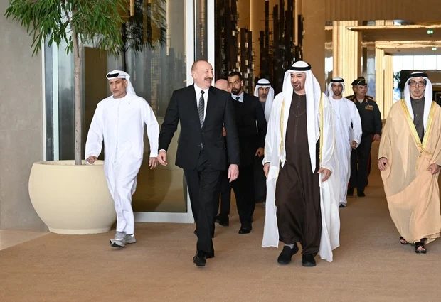 İlham Əliyev Birləşmiş Ərəb Əmirliklərinə səfərə gedib