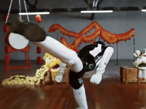 Videoda AGIBOT-un yeni kunq-fu robotu göstərilib