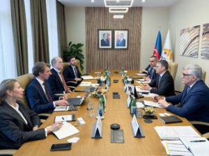 Zakir İbrahimov “Wood Mackenzie”nin vitse-prezidenti ilə görüşüb