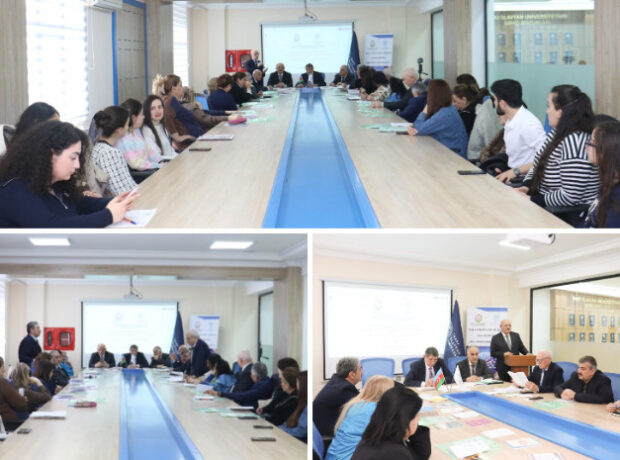 “Əqli mülkiyyət hüququ sahiblərinin məlumatlandırılması” layihəsi üzrə növbəti təlim Bakı Slavyan Universitetində keçirildi “Əqli mülkiyyət hüququ sahiblərinin məlumatlandırılması” layihəsi üzrə növbəti təlim Bakı Slavyan Universitetində keçirildi