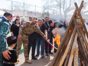 Gəncədə peşə məktəbində Novruz bayramı qeyd olunub