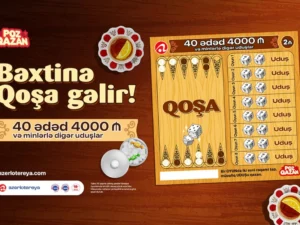 Yeni “Qoşa” lotereyası satışa çıxıb
