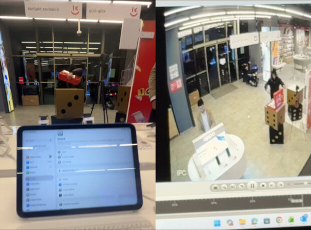 “Kontakt” mağazasından 100 000₼ dolu çamadan oğurlandı – ANBAAN VİDEO “Kontakt” mağazasından 100 000₼ dolu çamadan oğurlandı – ANBAAN VİDEO