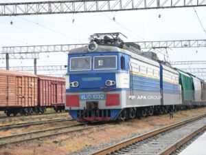 Taxıl yüklü 7 vaqon Ermənistana gedir