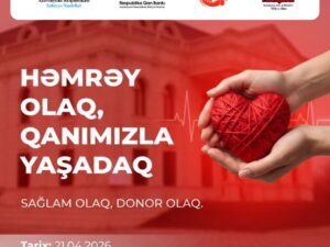 Hacıqabul Quşçuluq Şirkətində könüllü qanvermə aksiyası keçiriləcək Hacıqabul Quşçuluq Şirkətində könüllü qanvermə aksiyası keçiriləcək