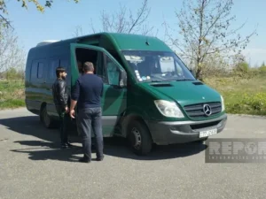 Növbəti köç karvanı Kəlbəcər şəhərinə çatıb