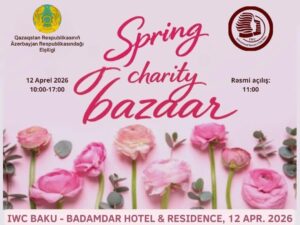 “Spring charity bazaar” xeyriyyə yarmarkası keçiriləcək “Spring charity bazaar” xeyriyyə yarmarkası keçiriləcək