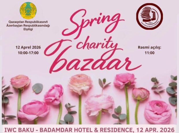“Spring charity bazaar” xeyriyyə yarmarkası keçiriləcək “Spring charity bazaar” xeyriyyə yarmarkası keçiriləcək
