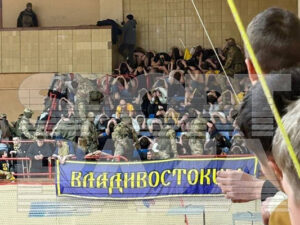 Rusiyada təhlükəsizlik qüvvələri mini-futbol matçı zamanı tribunalara basqın edib