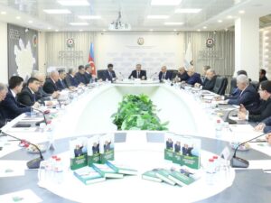 “Azərbaycan Respublikasının enerji təhlükəsizliyi siyasəti: ənənəvi enerjidən “yaşıl enerji”yə keçid” monoqrafiyasının təqdimatı keçirilib