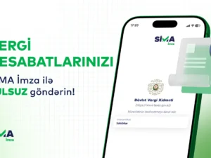 “SİMA İmza” ilə vergi hesabatlarını pulsuz təqdim et