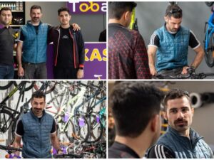 Dünya rekordçusu Tobabike-ı seçdi – FOTOLAR Dünya rekordçusu Tobabike-ı seçdi – FOTOLAR