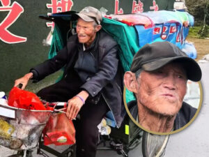 Çində yaşlı bir kişi ailəsini itirdikdən sonra velosipedlə ölkəni gəzib Çində yaşlı bir kişi ailəsini itirdikdən sonra velosipedlə ölkəni gəzib